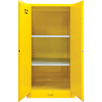 Flammable Storage Cabinet, 60 gal., 2 Door, 34" W x 65" H x 34" D PB Rental Co. Ltd.