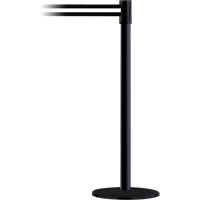 Poteau receveur robuste &agrave; ligne double, Hauteur de 38", Jaune PB Rental Co. Ltd.