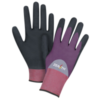 Gants enduits de premi&egrave;re qualit&eacute; ZX-2, 10/T-Grand, R&ecirc;vetement Nitrile/Mousse de nitrile, Calibre 18, Enveloppe en Nylon PB Rental Co. Ltd.