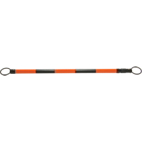 Barre pour c&ocirc;ne de circulation r&eacute;tractable, Longueur d&eacute;ploy&eacute;e de 7' 5'', Noir/Orange PB Rental Co. Ltd.