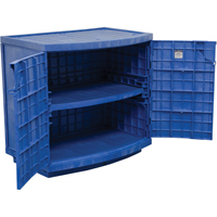 Armoire en poly&eacute;thyl&egrave;ne pour produits corrosifs et acides, 24 gal., 36" x 35" x 25" PB Rental Co. Ltd.