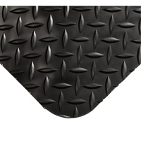 Smart Mats No.497, Diamond, 4' x 10' x 1", Black, PVC/Urethane PB Rental Co. Ltd.