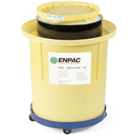 Poly-Collector 66 with Steel Drum, 32.5" dia. x 42" H, 70 US gal. Spill Cap. PB Rental Co. Ltd.