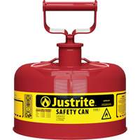 Safety Cans, Type I, Steel, 1 US gal., Red, FM Approved/UL/ULC Listed PB Rental Co. Ltd.