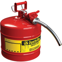 AccuFlow Safety Cans, Type II, Steel, 5 US gal., Red, FM Approved/UL/ULC Listed PB Rental Co. Ltd.
