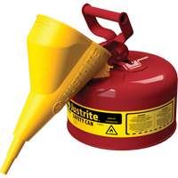 Bidons s&eacute;curitaires, Type I, Acier, 1 gal. US, Rouge, Homologu&eacute; FM/List&eacute; UL/ULC PB Rental Co. Ltd.