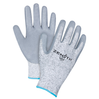 Gants &eacute;lastiques sans coutures r&eacute;sistants &agrave; la coupe, Taille T-Grand/10, Calibre 13, Rev&ecirc;tement Nitrile, Enveloppe en PEHP, ANSI/ISEA 105 niveau 2/EN 388 niveau 3 PB Rental Co. Ltd.