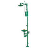 Combination Emergency Shower & Eye/Face Wash Station, Pedestal PB Rental Co. Ltd.