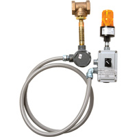 Syst&egrave;me dalarme pour les douches durgence et les installations de lavage des yeux PB Rental Co. Ltd.