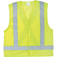 Veste de s&eacute;curit&eacute; pour la circulation, Jaune lime haute visibilit&eacute;, Grand, Polyester PB Rental Co. Ltd.