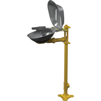 Halo Face/Eyewash Stations, Pedestal Installation, Stainless Steel Bowl PB Rental Co. Ltd.