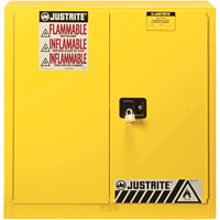 Sure-Grip&reg; EX Flammable Safety Cabinet, 30 gal., 2 Door, 36" W x 35" H x 24" D PB Rental Co. Ltd.