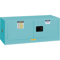 Sure-Grip&reg; EX Piggyback Corrosives/Acid Steel Safety Cabinet, 12 gal., 2 Door, 43" W x 18" H x 18" D PB Rental Co. Ltd.