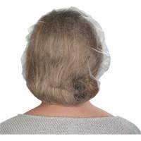 Bonnets bouffants non tiss&eacute;s, Polypropyl&egrave;ne, 21"/Grand, Blanc PB Rental Co. Ltd.
