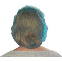 Non-Woven Bouffant Caps, Polypropylene, 21"/Large, Blue PB Rental Co. Ltd.