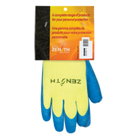 Gants haute visibilit&eacute; doubl&eacute;s d'acrylique de caoutchouc naturel, 10, R&ecirc;vetement Latex de caoutchouc, Calibre 7, Enveloppe en Acrylique PB Rental Co. Ltd.
