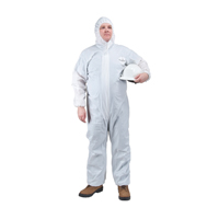 Combinaison protectrice, Moyen, Blanc, Microporeux/Polypropyl&egrave;ne PB Rental Co. Ltd.