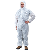 Protective Coveralls, Large, White, SMS PB Rental Co. Ltd.