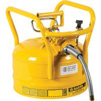 Bidons s&eacute;curitaires D.O.T. de AccuFlow, Type II, Acier, 2,5 gal. US, Jaune, Homologu&eacute; FM PB Rental Co. Ltd.