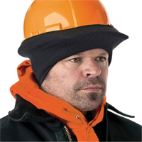 Coiffe extensibles &agrave; enfiler pour casques de s&eacute;curit&eacute;, Taille unique, Noir PB Rental Co. Ltd.