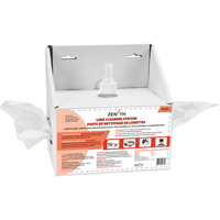 Poste de nettoyage jetables pour lentilles, Carton, 8" lo x 4" p x 8" h PB Rental Co. Ltd.