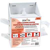 Poste de nettoyage jetables pour lentilles, Carton, 8" lo x 5" p x 12-1/2" h PB Rental Co. Ltd.