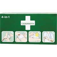 Coagulant 4-dans-1 cederroth, 9" lo x 5-1/2" la PB Rental Co. Ltd.