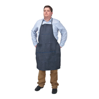 Apron, Cotton, 38" L x 28" W, Blue PB Rental Co. Ltd.