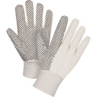 Cotton Canvas Dotted Palm Gloves, 8 oz., Small PB Rental Co. Ltd.