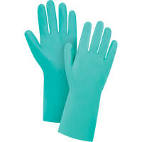 Gants de premi&egrave;re qualit&eacute; &agrave; prise en losange r&eacute;sistants aux produits chimiques, Taille Moyen/8, 13" lo, Nitrile, Doublure en Ouat&eacute;e, 15 mils PB Rental Co. Ltd.