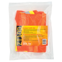 Veste de s&eacute;curit&eacute; pour arpenteur, Orange haute visibilit&eacute;, Grand, Polyester PB Rental Co. Ltd.