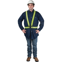 Harnais de s&eacute;curit&eacute; d'usage standard, Jaune lime haute visibilit&eacute;, Couleur r&eacute;fl&eacute;chissante Argent, T-Grand PB Rental Co. Ltd.