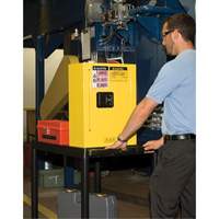 Sure-Grip&reg; EX Mini Flammable Safety Cabinet, 2 Gal., 1 Door, 17" W x 22" H x 8" D PB Rental Co. Ltd.