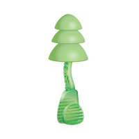 Glide&reg; Trio Reusable Earplugs, Corded, Bulk - Loose, 27 dB NRR, One-Size PB Rental Co. Ltd.