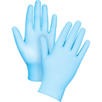 Gants d'examen, Petit, Nitrile/Vinyle, 4 mils, Sans poudre, Bleu PB Rental Co. Ltd.