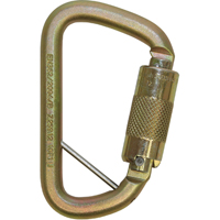 Rollgliss Technical Rescue Offset D Fall Arrest Carabiner, Steel, 3600 lbs Capacity PB Rental Co. Ltd.