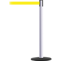 Advance TensaBarrier&reg; Barrier Post, Steel, 36" H, Yellow Tape, 7.5' Tape Length PB Rental Co. Ltd.