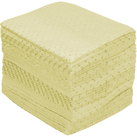 Premium Fine Fiber Sorbent Pads, Hazmat, 15" x 17", 30 gal. Absorbancy PB Rental Co. Ltd.