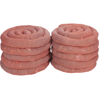 Remblais tubulaires absorbants, Mati&egrave;res dangereuses, Absorption 45 gal., 3" la x 10' lo, Pqt de 10 PB Rental Co. Ltd.
