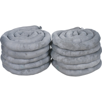 Remblais tubulaires absorbants, Universel, Absorption 40 gal., 3" la x 10' lo, Pqt de 10 PB Rental Co. Ltd.