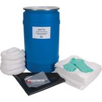 Shop Spill Kit, Oil Only, Drum, 30 US gal. Absorbancy PB Rental Co. Ltd.