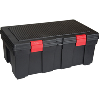 Water Resistant Storage Container, 33" W x 19" D x 13" H, Black PB Rental Co. Ltd.