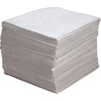 Premium Meltblown Sorbent Pads, Oil Only, 15" x 17", 30 gal. Absorbancy PB Rental Co. Ltd.