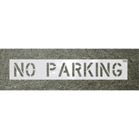 Pochoirs pour parc de stationnement, Pictogramme, 4" x 3" PB Rental Co. Ltd.