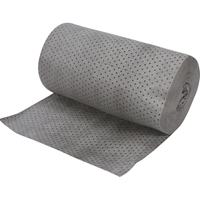 Industrial-Grade Fine Fibre Sorbent Rolls, Heavyweight, 150' L x 30" W, 70 gal. Absorbancy PB Rental Co. Ltd.