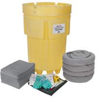 Trousse de lutte contre les d&eacute;versements de premi&egrave;re qualit&eacute;, Universel, Overpack/Baril de r&eacute;cup&eacute;ration, Absorbance de 95 gal. US PB Rental Co. Ltd.