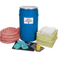Spill Kit, Hazmat, Drum, 30 US gal. Absorbancy PB Rental Co. Ltd.
