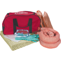 Trousse de lutte contre les d&eacute;versements pour v&eacute;hicules, Mati&egrave;res dangereuses, Sac, Absorbance de 10 gal. US PB Rental Co. Ltd.