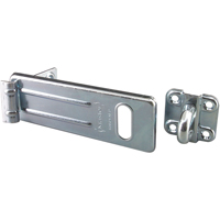 General Security Hardened Steel Hasp, Silver PB Rental Co. Ltd.