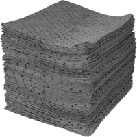 Feuilles absorbantes li&eacute;es de premi&egrave;re qualit&eacute;, Universel, 15" x 17", 30 gal. d'absorption PB Rental Co. Ltd.